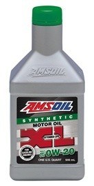 Photo of AMSOIL XL 0W-20 oil on AMSOIL RGV page.